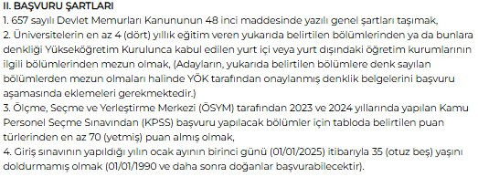 2 kamu kurumunun hastane çalışanı ve uzman yardımcısı alımı başvuruları sona eriyor - Resim : 2