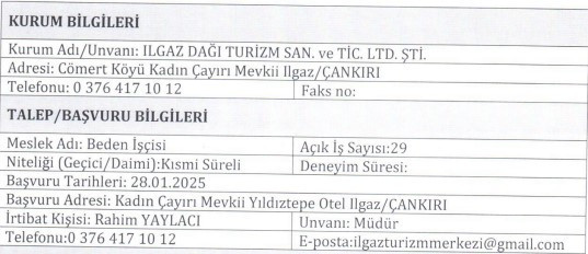 3 yeni kamu ilanı yayımlandı: Sınavsız 80 kişi alınacak - Resim : 3