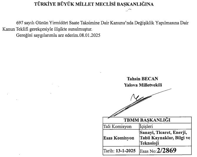 Kış saati için TBMM ilk adımı attı! Kalıcı yaz saati uygulaması sona erebilir