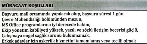 Su ve Kanalizasyon İdaresi’ne deneyim şartsız personeller alınıyor - Resim : 2