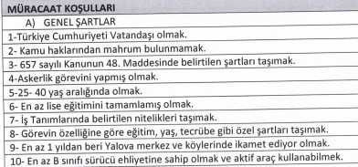 Başvurular yarın başlıyor: SYD Vakfı daimi hizmet görevlisi alacak