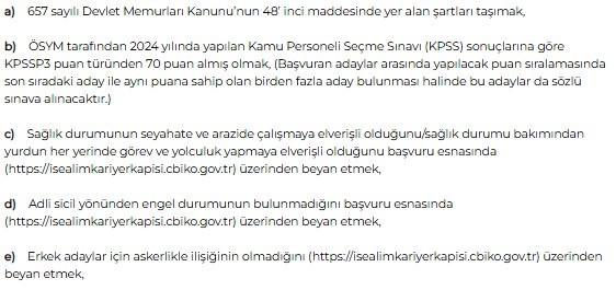 KPSS 50 puanla kamuda çalışma fırsatı: Başvurular gece yarısı son - Resim : 2