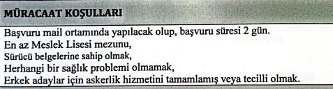 Su ve Kanalizasyon İdaresi’ne deneyim şartsız personeller alınıyor - Resim : 4