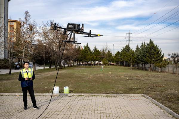 Yangın söndürme çalışmalarında dron teknolojisi yeni bir dönem başlatıyor