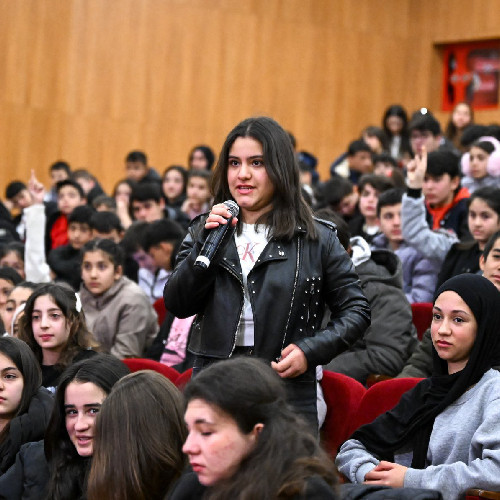 Altındağ Belediye Başkanı Tiryaki öğrencilerle buluştu