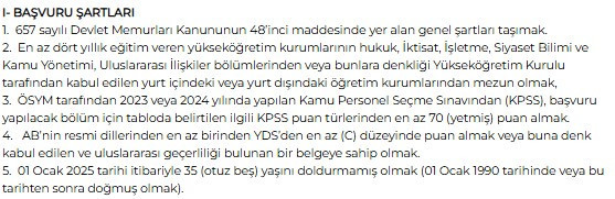 4 bakanlıktan sözleşmeli personel ve devlet memuru alım duyurusu! - Resim : 4