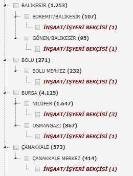 İŞKUR üzerinden sınavsız bekçi alımı: Ankara İstanbul Bursa İzmir Balıkesir - Resim : 2