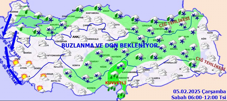 Ankara'da listede! 19 ilde sağanak kar yağışı alarmı verildi beyaz esaret geliyor