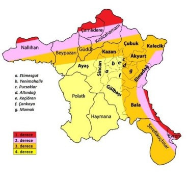 Ankara'nın deprem riski açıklandı! İşte fay hattı geçen ilçeler - Resim : 2