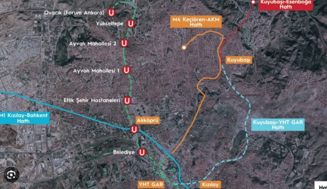 Ankaralılar hala bekliyor: Ankara YHT Garı-Etlik Şehir Hastanesi-Ovacık metrosu ne durumda? - Resim : 2