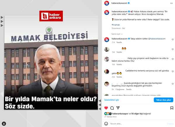 'Bir yılda neler oldu?' serimizde ikinci durağımız Mamak!