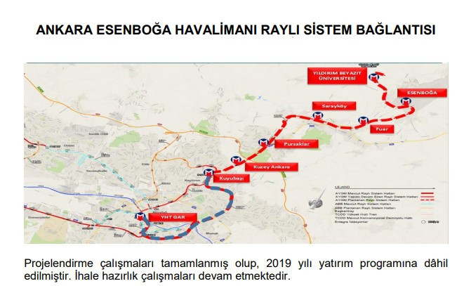 Ankara'da en çok istenen metro projesi Esenboğa Havalimanı Metrosu oldu!