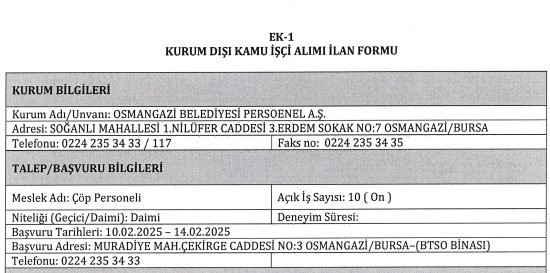 Belediye ve üniversite bünyesine işçi alımı yapılacak: Şartlar belli oldu