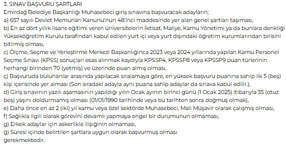 3 kamu kurumunun personel alım başvuruları 17 Şubat’ta sona erecek - Resim : 2