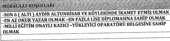 Belediyelere personel alınıyor: İlkokul ortaokul lise mezunu