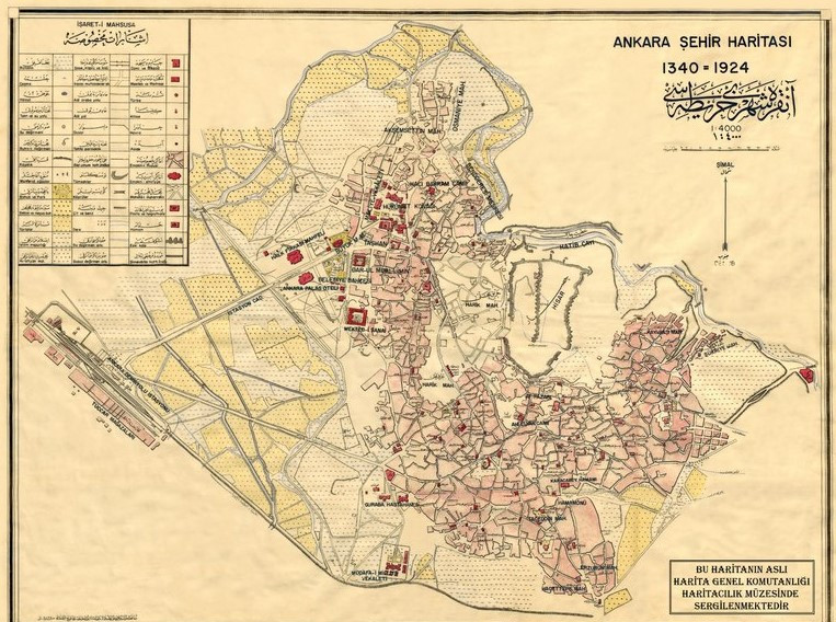 1924 yılında Ankara: Bu yerlerin adı günümüze kadar geldi
