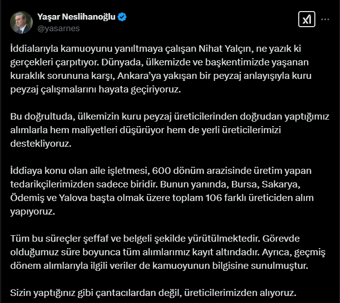 Yaşar Neslihanoğlu'ndan Nihat Yalçın'ın iddialarına cevap - Resim : 2