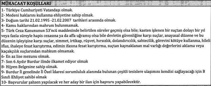 Temizlik görevlisi, beden işçisi ve şoför alımı yapılacak: 2 kamu kurumu duyurdu