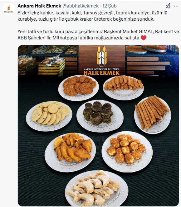 ABB Ankara Halk Ekmek'ten damakları şenlendirecek yeni lezzetler!