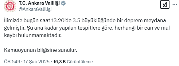Son dakika: Ankara Etimesgut'ta deprem oldu - Resim : 3