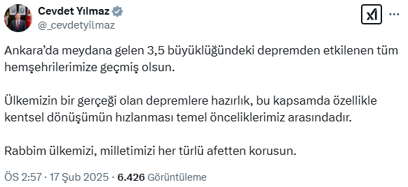 Cumhurbaşkanı Yardımcısı Yılmaz: Kentsel dönüşüm hızlanmalı