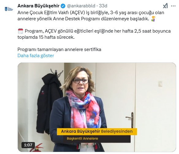 ABB'den 3-6 yaş arası çocuğu olan annelere yeni destek programı!