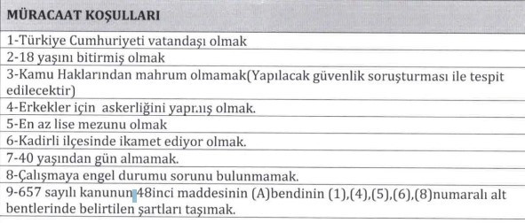 Temizlik işçisi ve beden işçisi alımı başladı: 18 yaş üstü başvurabilir