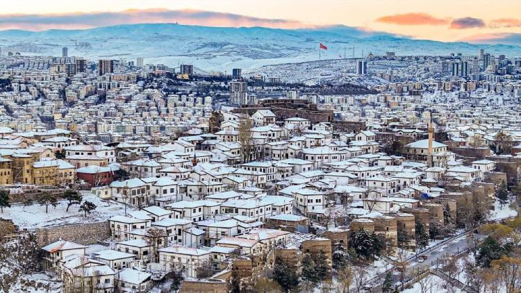 Başkent karlar altında! Ankara'da kartpostallık görüntüler - Resim : 4