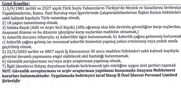 İl Özel İdarelerine en az ilkokul mezunu personel alınacak: Şartlar açıklandı - Resim : 3