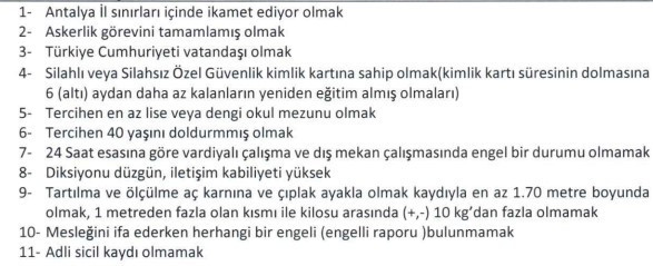 Kamyon sürücüsü, temizlik görevlisi ve güvenlik alınacak: Belge istenmiyor - Resim : 3