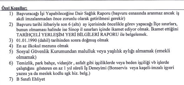 İl Özel İdarelerine en az ilkokul mezunu personel alınacak: Şartlar açıklandı - Resim : 5