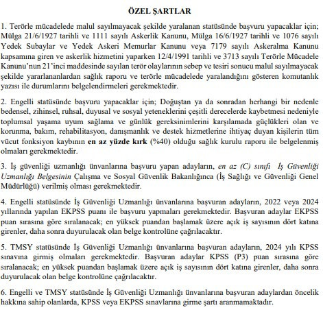 MSB TMSY işçi alımı yapacak: Başvurular 24-28 Şubat arası