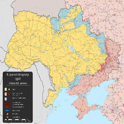 Rusya'nın Ukrayna'ya saldırmasının üzerinden tam 3 yıl geçti!