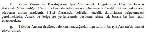 Jandarma Dikimevi Müdürlüğüne engelli işçi alınacak: Başkentte ikamet şartı var - Resim : 2