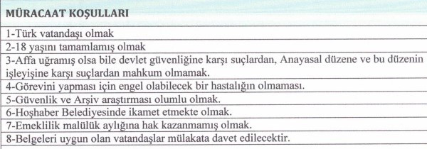 Kamuya temizlik görevlisi, satış danışmanı ve garson alınacak: Sınav şartsız - Resim : 3