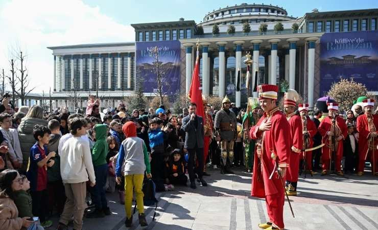 Cumhurbaşkanlığı Külliyesi'nde hazırlanan Ramazan etkinlikleri başladı