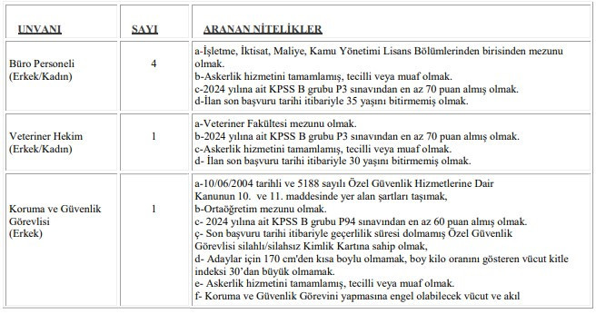 Üniversitelere hastane personeli, temizlik elemanı ve sözleşmeli personeller alınıyor - Resim : 2