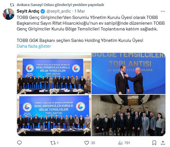 ASO Başkanı Ardıç'tan TOBB GGK Başkanı seçilen Konukoğlu'na tebrik!