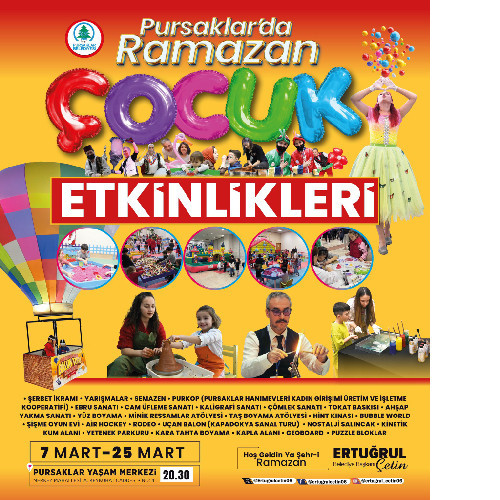 Pursaklar Belediyesinden çocuklara ve yetişkinlere özel Ramazan etkinlikleri - Resim : 2