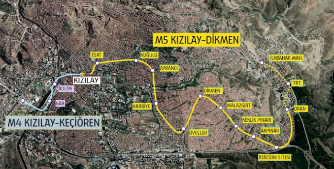 Yapay zeka açıkladı: Ankara'ya yeni metro projeleri önerileri - Resim : 2