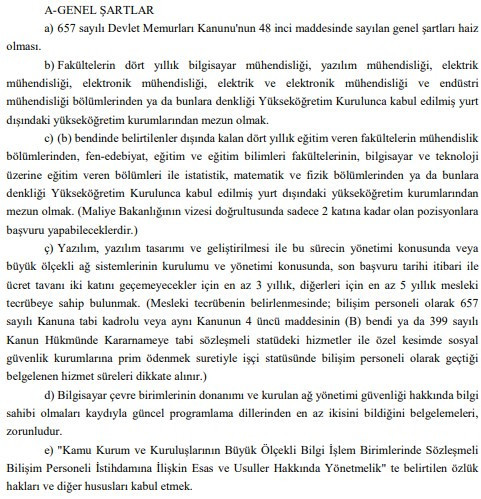 2 üniversiteye büro memuru, sözleşmeli ve destek personeli alınıyor: İşte şartlar - Resim : 2