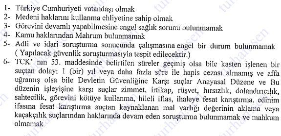 Belediyeye iletişim fakültesi mezunu basın elemanı alınacak - Resim : 2