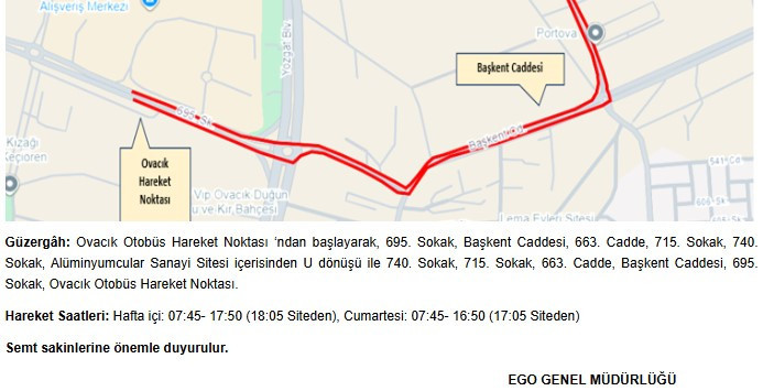 Ankara'da toplu ulaşım için yeni kararlar! EGO son dakika duyurdu bugün başladı