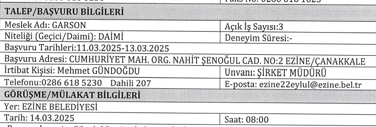 Kamu kurumlarına daimi garson ve şoför alımı başladı: KPSS şartı yok - Resim : 2