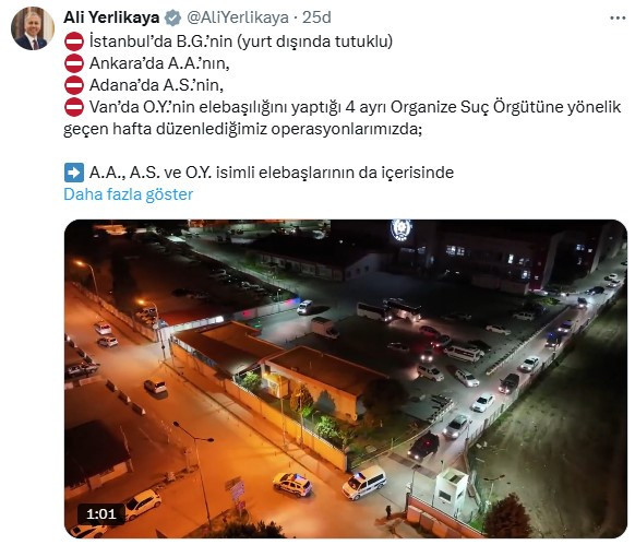 Ankara dahil 4 ilde organize suç örgütlerine operasyon!