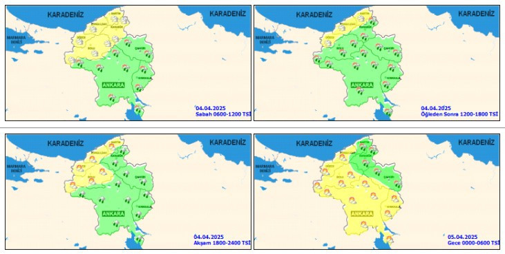 Başkentliler şemsiyelerinizi hazırlayın: Sağanak yağış yolda