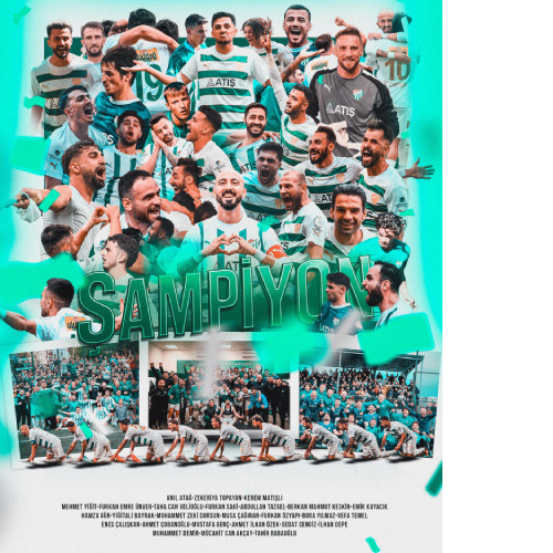 Bursaspor küllerinden doğdu: Timsahlar 2. lige yükseldi