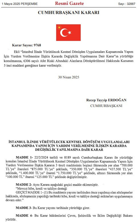 Erdoğan hepsini tek tek imzaladı! 15 yeni Cumhurbaşkanı kararı Resmi Gazete'de yayımlandı