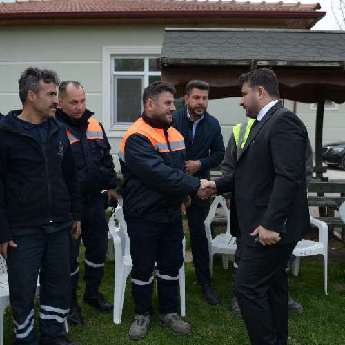 Kahramankazan Belediye Başkanı Çırpanoğlu işçilerin 1 Mayıs bayramını kutladı