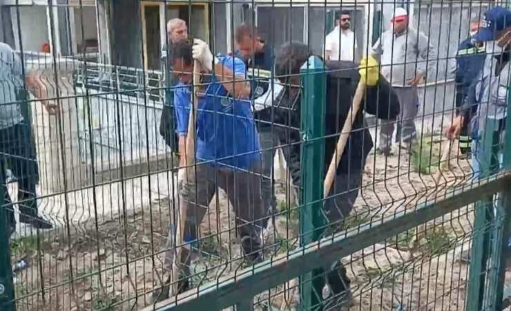 Etimesgut'ta hayvanları eziyet edip öldüren zanlının görüntüleri ortaya çıktı